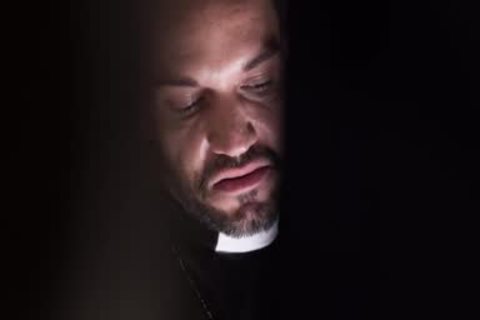 Religious Virgin Ryan Jacobs Confesses To Father Dale Kuda that chap wants weenies