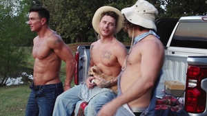 FalconStudios: Cade Maddox in boots and Josh Moore