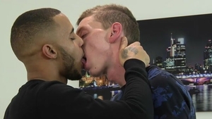 Billy gets nailed By recent guy Reo - Billy Rock & Reo Lewis