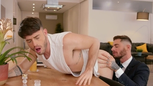 DrillMyHole.com: Latin Manuel Reyes bareback handjob indoor