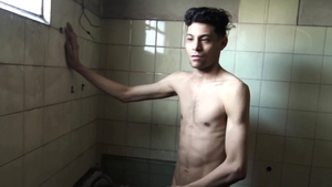 LatinLeche.com: Danny wearing suit slurp moaning