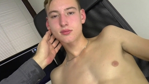 East Boys - Hairy young twink really likes rough nailing