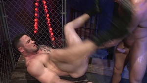 RagingStallion.com - Plowing hard with hairy bodybuilder