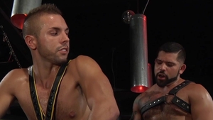Club Inferno Dungeon: Hairy latin nailed by uncut dick daddy
