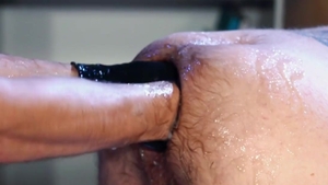 Fisting Central - Hard pounding accompanied by piercing jock