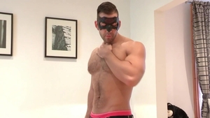 Maskurbate - Jock Nathan sucks dick and fucks