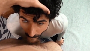 Drill My Hole: Doggy indoors with inked muscle american gay