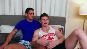 Stagcollective: Nick Clay giving head for big dick