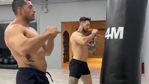 Hard Leg Workout With My Partner Then Showered together