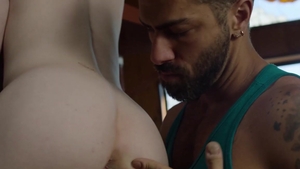 DisruptiveFilms: Adam Ramzi & Troye Jacobs POV throat fucking