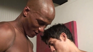 GloryholeAndHandjobs: The Machine fucking black cock guy