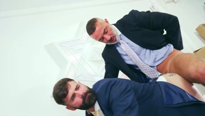 MenatPlay - Dani Robles in a suit loves uncut cock daddy