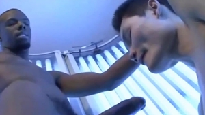 GayAsianNetwork: Beautiful riding big balls in the sauna