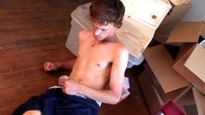 PitsAndPubes - Solo hairy and natural Logan Hughes jacking off