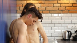 BoyFun - Latino Isaac Esteban pounded by uncut cock Jake Olsen