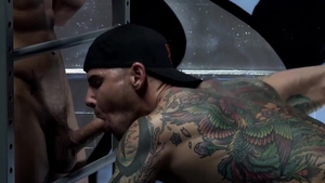 RawFuckBoys: Archer Croft and Jordan Starr close up stretching