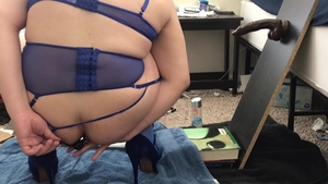 unfathomable Throating Bbc dildo before Wrecking butthole