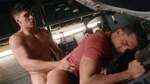 DrillMyHole: Big dick Malik Delgaty doggy sex