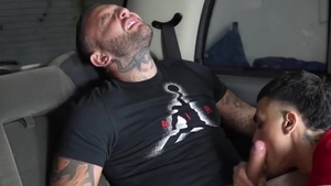 A attractive oral-job In A Taxi Made Him discharge his sperm [ONLYFANS]