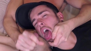 two giant cocks Using nasty lad bareback