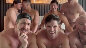 This lustful Bottom Took three Hung ramrods Inside At The Same Time [ONLYFANS]