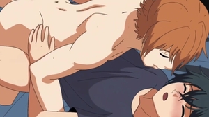 Juice Anime: Boyfriend ass fucked sex scene