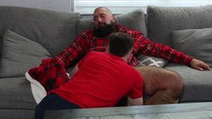Family Dick: Yule Log Stoked by Daddy