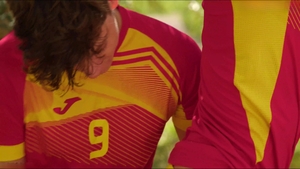 Tied Up Soccer Players
