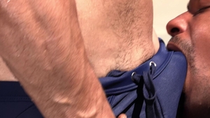 Noir Male: Lusty Liquids in Outdoor Oasis