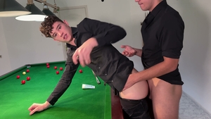 Gabriel takes it all in his stretched tight butt